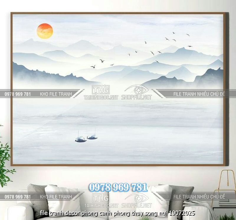 file tranh decor phong canh phong thuy song nui 19072025