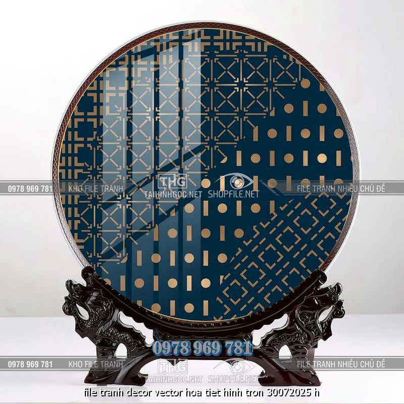 file tranh decor vector hoa tiet hinh tron 30072025 h