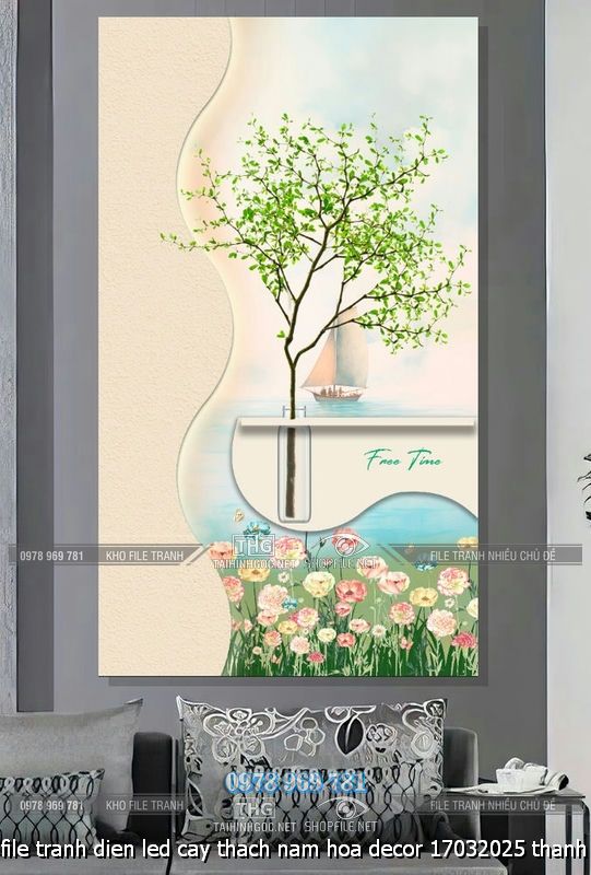 file tranh dien led cay thach nam hoa decor 17032025 thanh