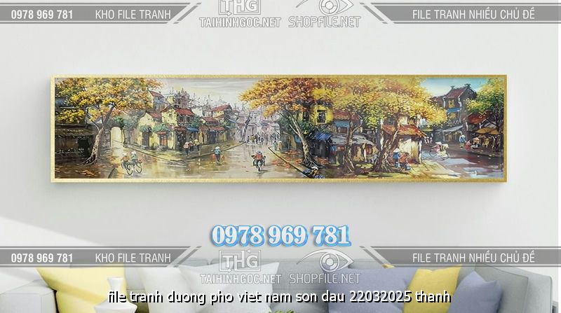 file tranh duong pho viet nam son dau 22032025 thanh