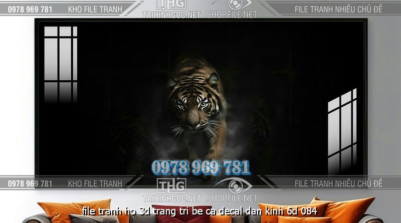 file tranh ho 3d trang tri be ca decal dan kinh 6d 084
