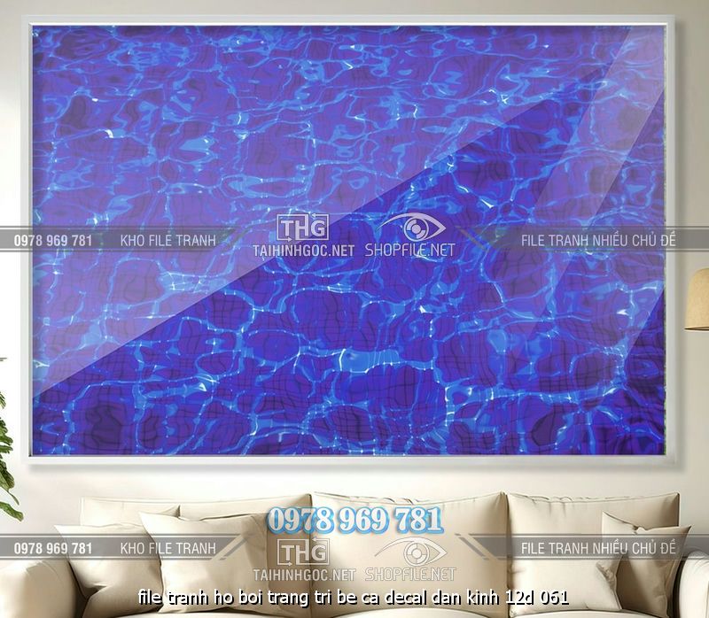 file tranh ho boi trang tri be ca decal dan kinh 12d 061