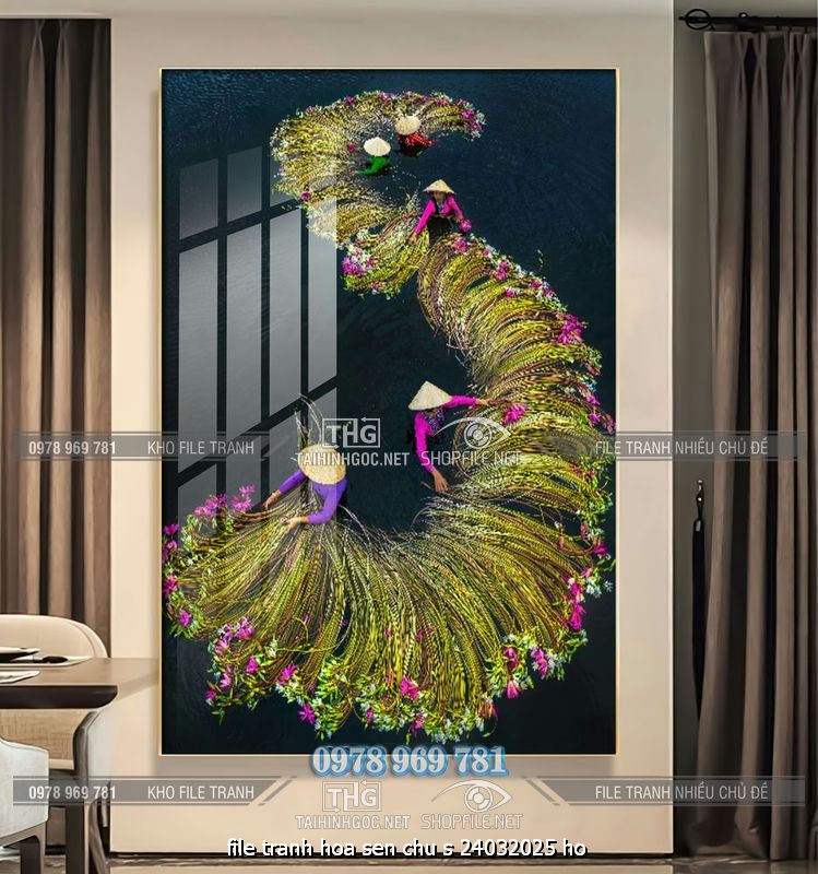 file tranh hoa sen chu s 24032025 ho