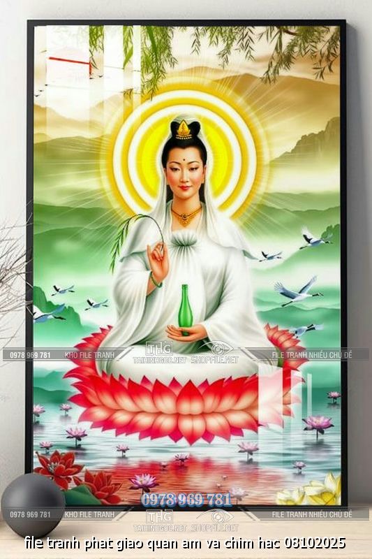 file tranh phat giao quan am va chim hac 08102025