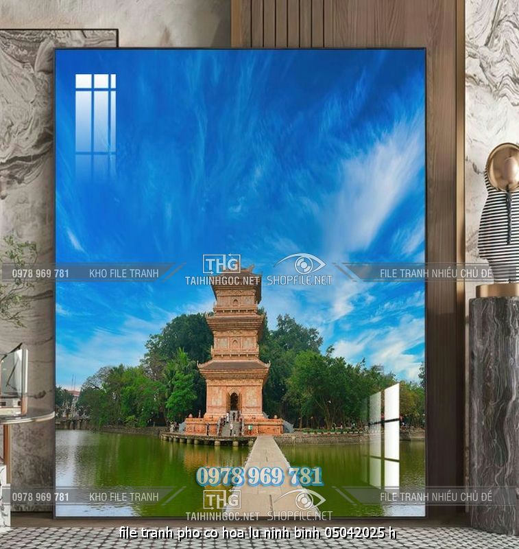 file tranh pho co hoa lu ninh binh 05042025 h