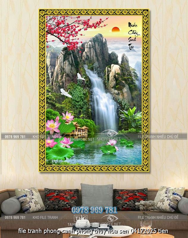 file tranh phong canh phong thuy hoa sen 04172025 tien