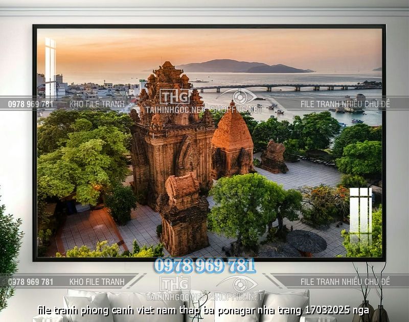 file tranh phong canh viet nam thap ba ponagar nha trang 17032025 nga