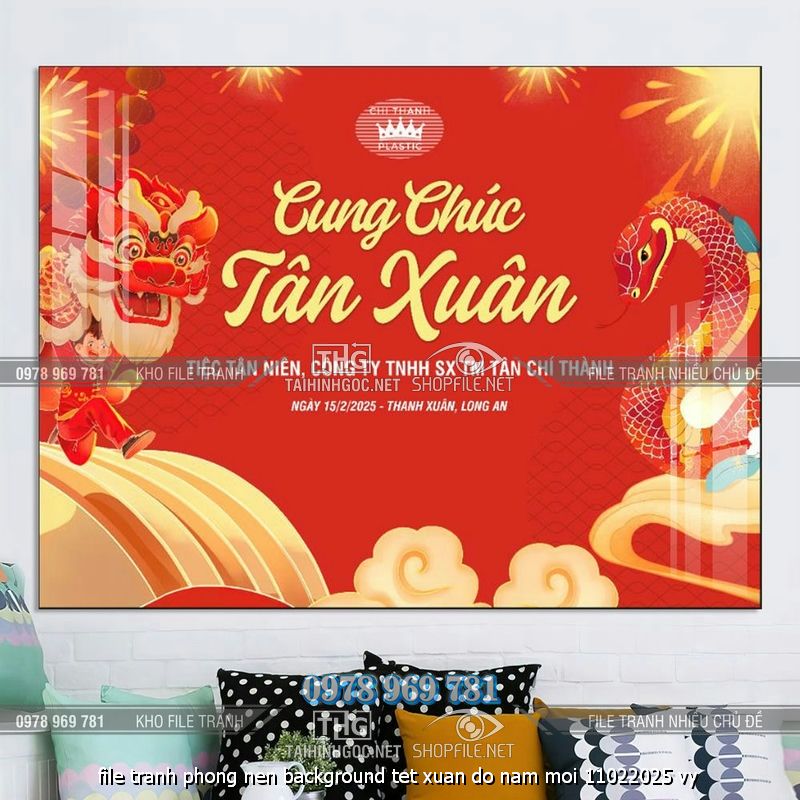 file tranh phong nen background tet xuan do nam moi 11022025 vy