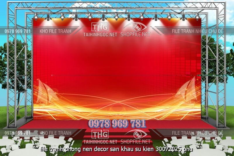 file tranh phong nen decor san khau su kien 30072025 phu