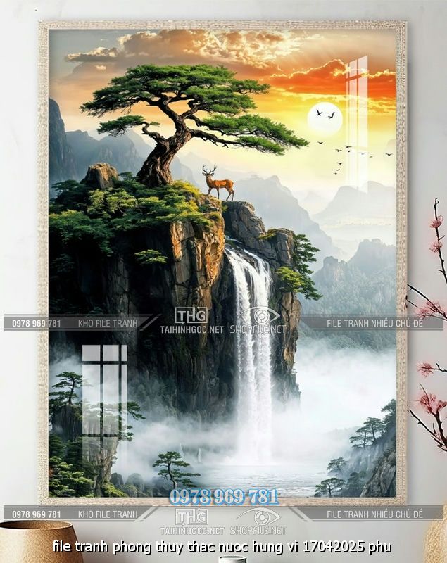 file tranh phong thuy thac nuoc hung vi 17042025 phu