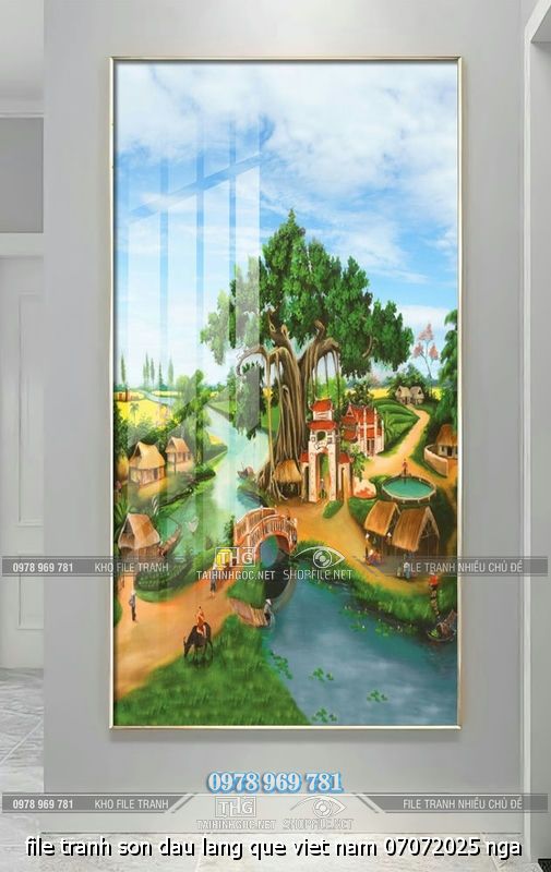 file tranh son dau lang que viet nam 07072025 nga