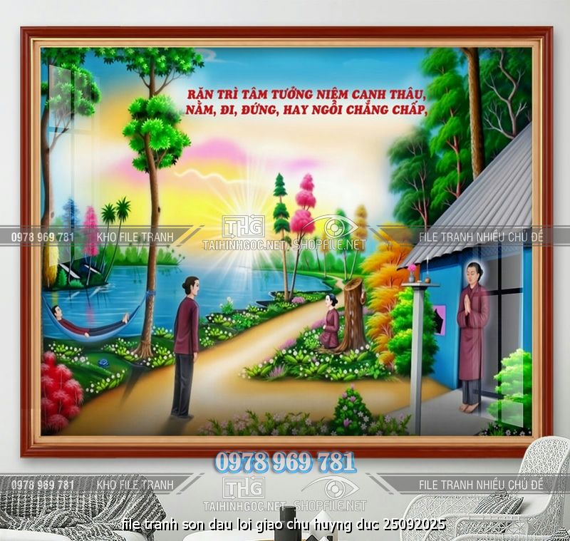 file tranh son dau loi giao chu huyng duc 25092025