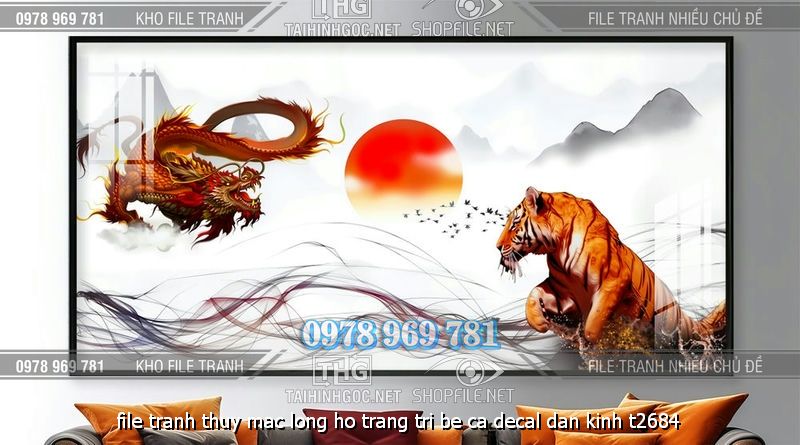 file tranh thuy mac long ho trang tri be ca decal dan kinh t2684