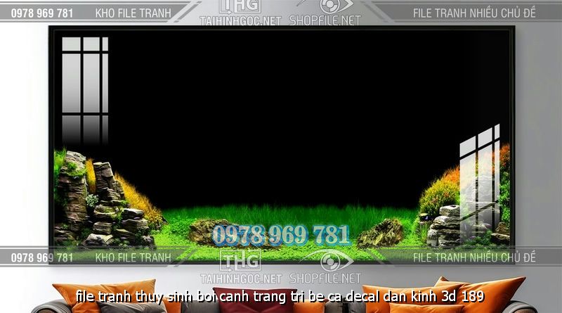 file tranh thuy sinh boi canh trang tri be ca decal dan kinh 3d 189
