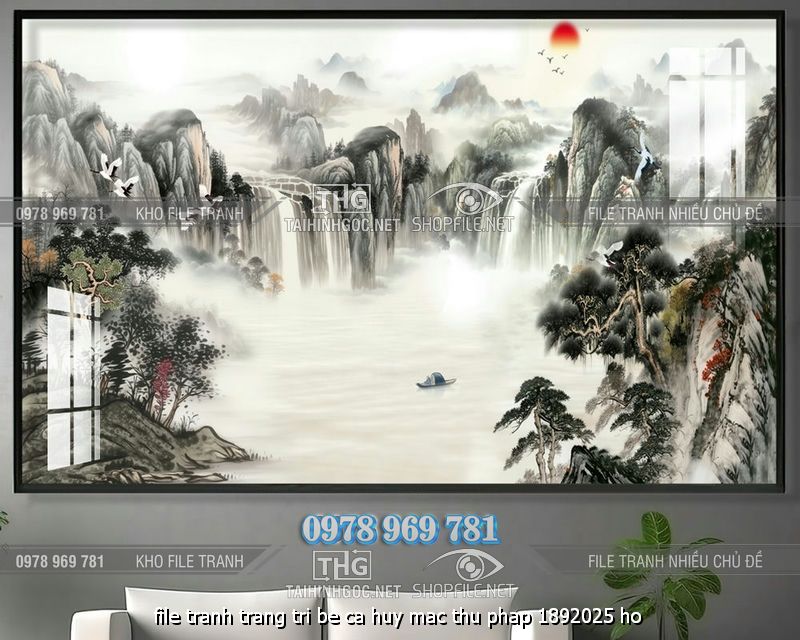 file tranh trang tri be ca huy mac thu phap 1892025 ho