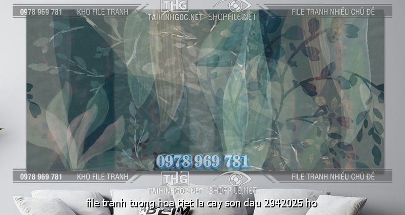 file tranh tuong hoa tiet la cay son dau 2942025 ho