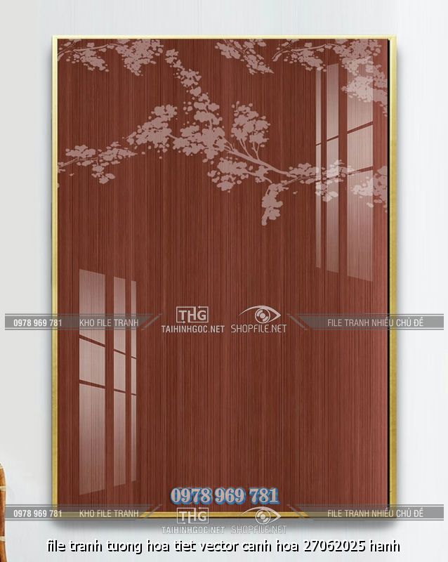 file tranh tuong hoa tiet vector canh hoa 27062025 hanh