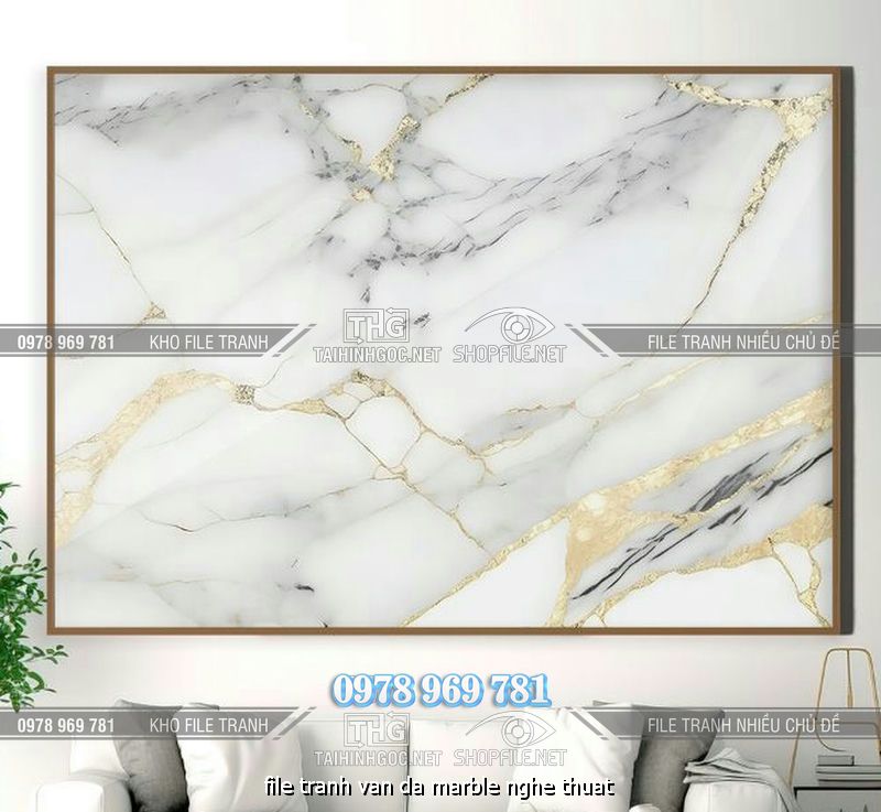 file tranh van da marble nghe thuat