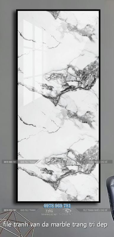 file tranh van da marble trang tri dep