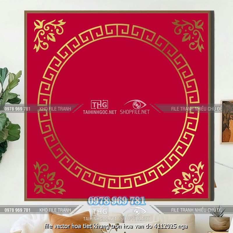 file vector hoa tiet khung tron hoa van do 4112025 nga