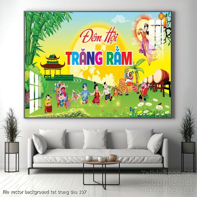 file vector background tet trung thu 107