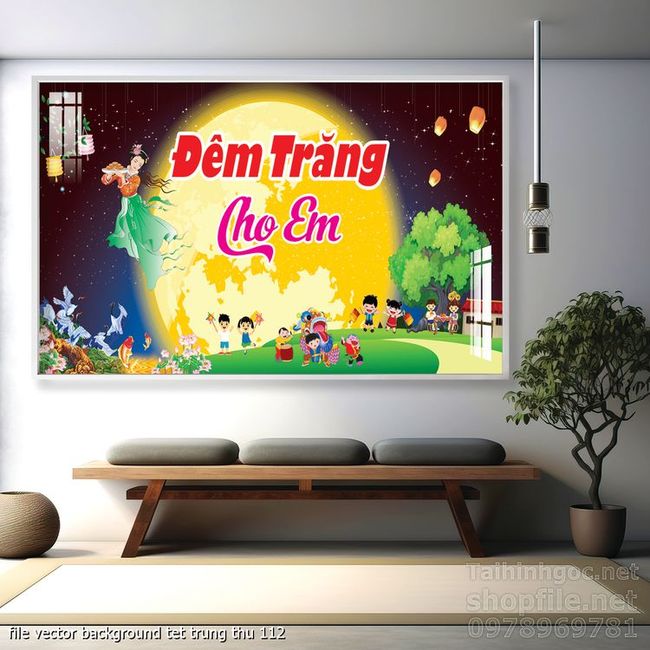 file vector background tet trung thu 112