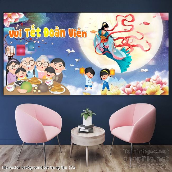 file vector background tet trung thu 133