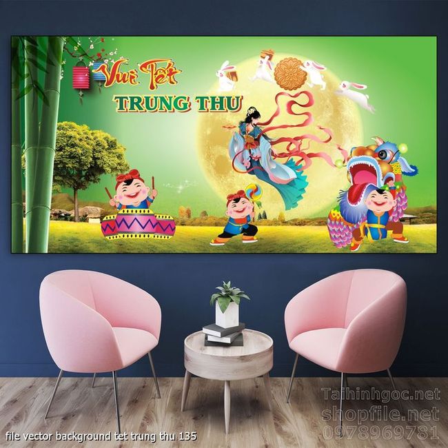 file vector background tet trung thu 135