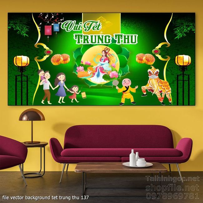 file vector background tet trung thu 137