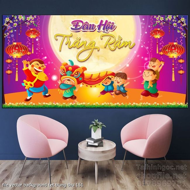 file vector background tet trung thu 151