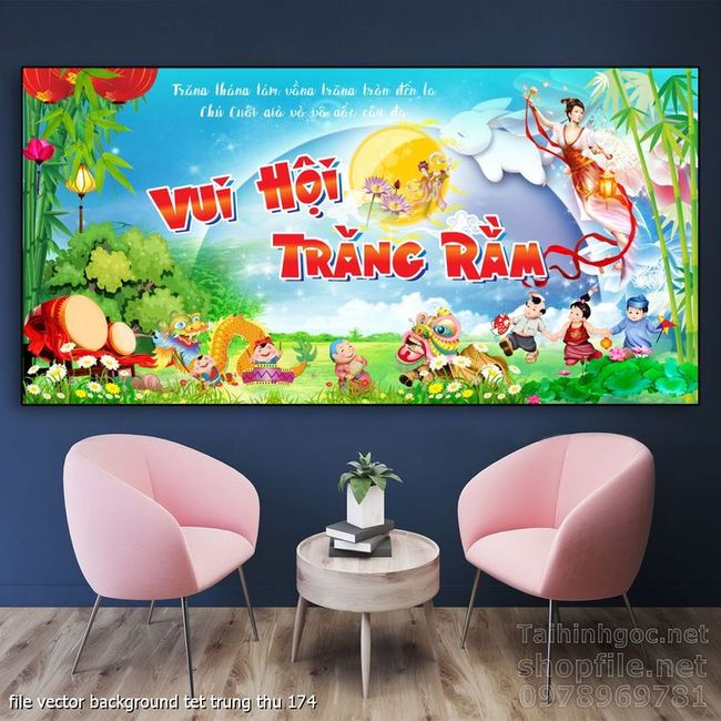 file vector background tet trung thu 174