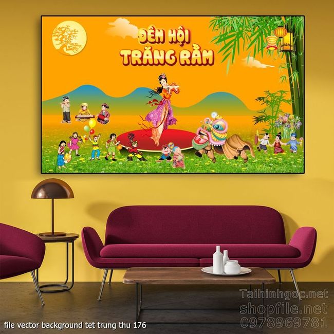 file vector background tet trung thu 176