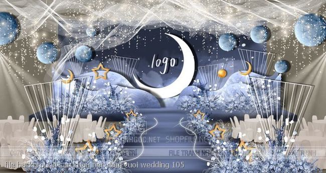 file background san khau tiec dam cuoi wedding 105