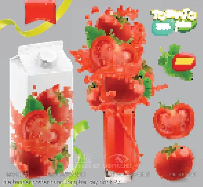 file banner poster nuoc uong trai cay drink 27