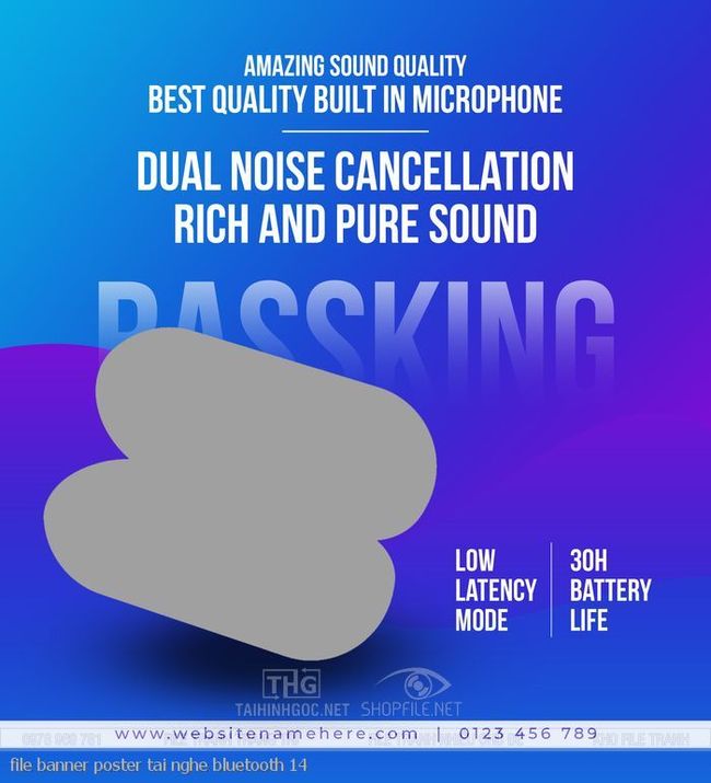 file banner poster tai nghe bluetooth 14