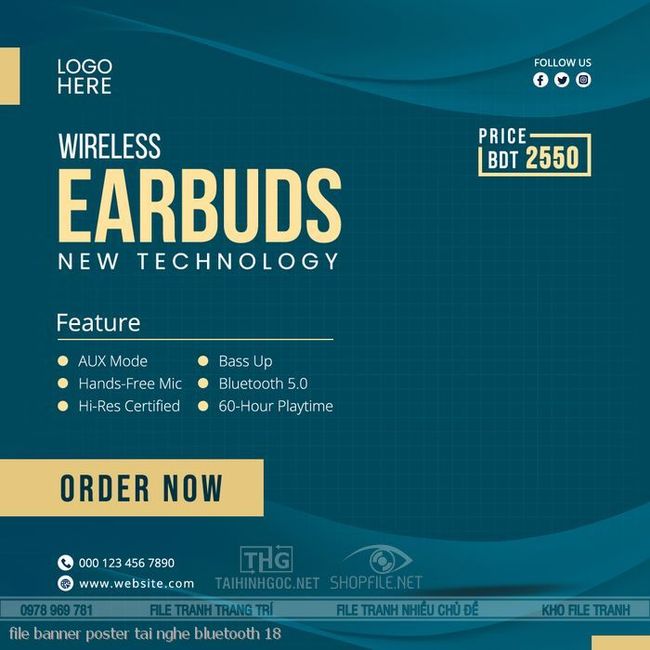 file banner poster tai nghe bluetooth 18