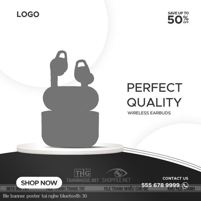 file banner poster tai nghe bluetooth 30