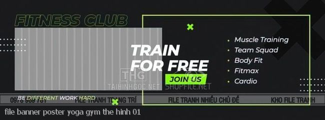 file banner poster yoga gym the hinh 01