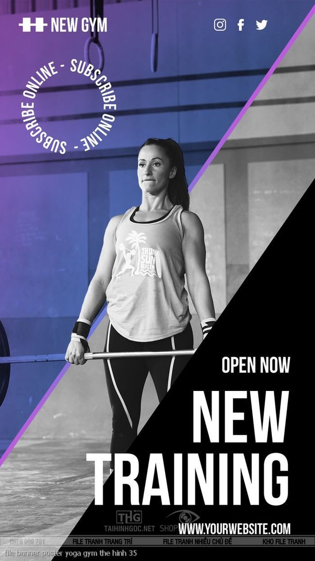 file banner poster yoga gym the hinh 35