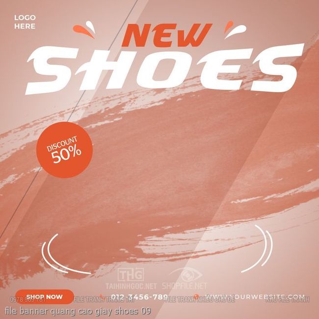 file banner quang cao giay shoes 09