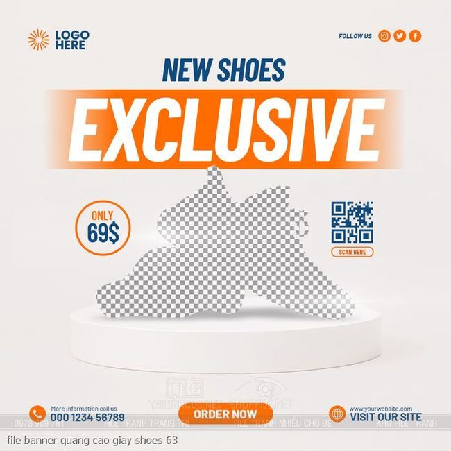 file banner quang cao giay shoes 63