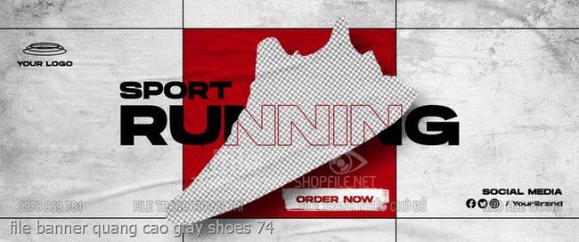 file banner quang cao giay shoes 74