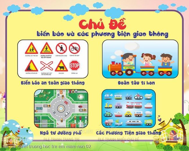 file cdr corel truong hoc tre em mam non 02