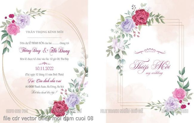 file cdr vector thiep moi dam cuoi 08