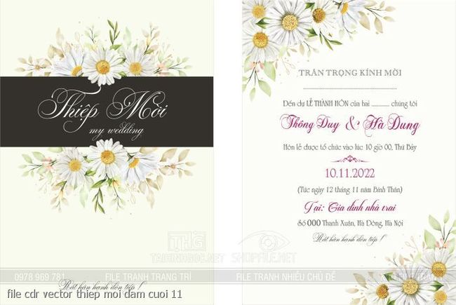 file cdr vector thiep moi dam cuoi 11