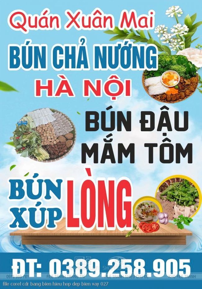 file corel cdr bang bien hieu hop dep bien vay 027