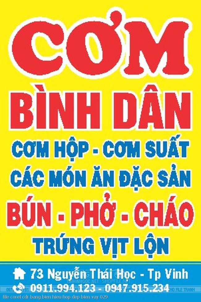 file corel cdr bang bien hieu hop dep bien vay 029