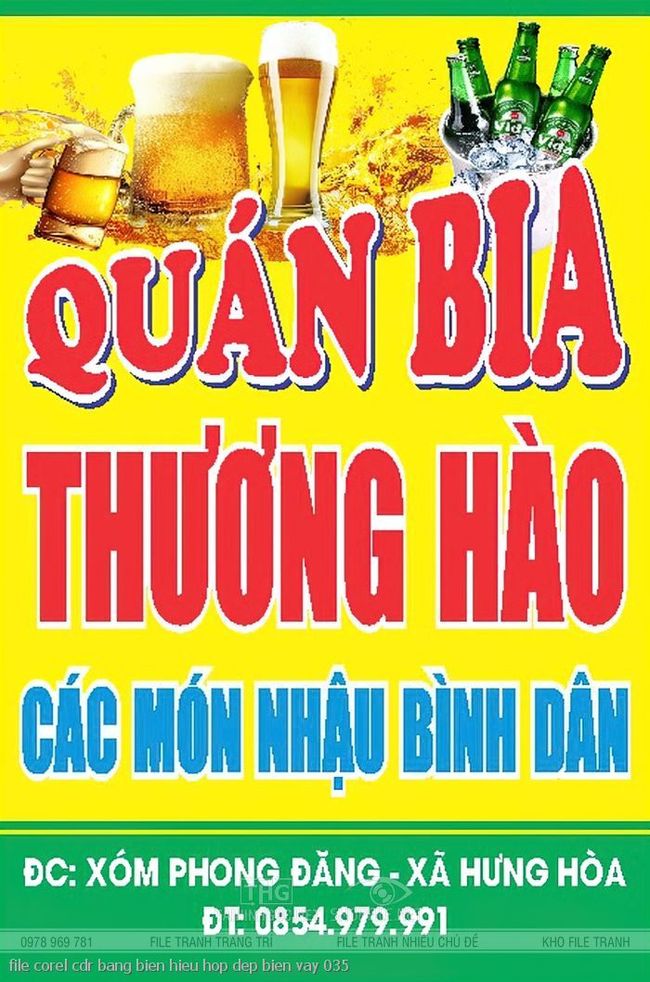 file corel cdr bang bien hieu hop dep bien vay 035