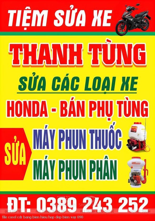 file corel cdr bang bien hieu hop dep bien vay 090