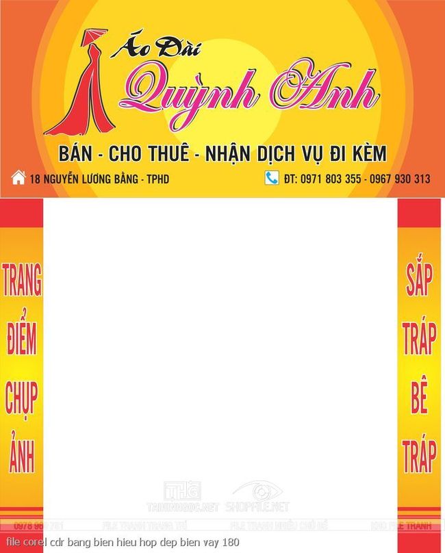 file corel cdr bang bien hieu hop dep bien vay 180